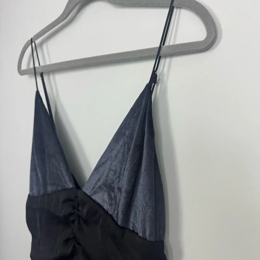FREE PEOPLE | Skylie Saylor Romper Shorts with Velvet Top Women’s Size 10